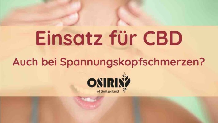 CBD und Spannungskopfschmerzen